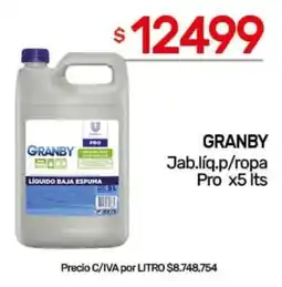 Nini Mayorista Granby jabon liquido para ropa pro oferta