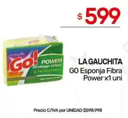 Nini Mayorista La gauchita go esponja fibra power oferta