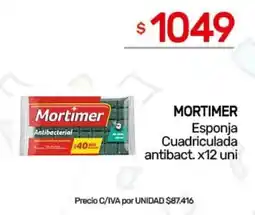 Nini Mayorista Mortimer esponja cuadriculada antibact oferta