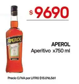 Nini Mayorista Aperol aperitivo oferta