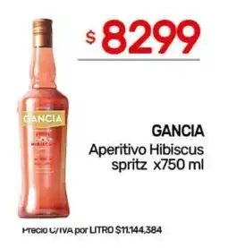 Nini Mayorista Gancia aperitivo hibiscus spritz oferta