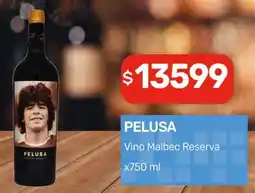 Nini Mayorista Pelusa vino malbec reserva oferta