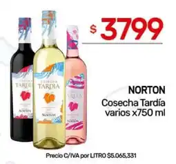 Nini Mayorista Norton cosecha tardía oferta