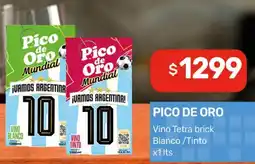 Nini Mayorista Pico de Oro Vino Tetra brick oferta