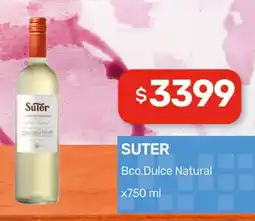 Nini Mayorista Suter Bco.Dulce Natural oferta