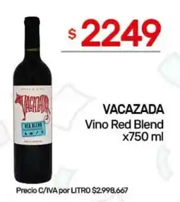 Nini Mayorista Vacazada vino red blend oferta