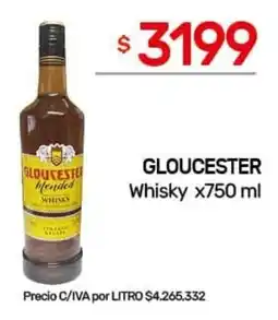 Nini Mayorista Gloucester whisky oferta