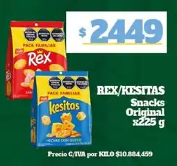 Nini Mayorista Rex/kesitas snacks original oferta
