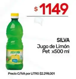 Nini Mayorista Silva jugo de limón oferta