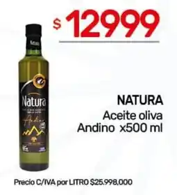 Nini Mayorista Natura aceite oliva andino oferta