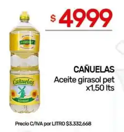 Nini Mayorista Cañuelas aceite girasol pet oferta