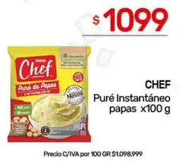 Nini Mayorista Chef puré de papas oferta