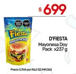 Nini Mayorista D'fiesta mayonesa doy oferta
