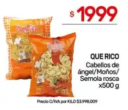 Nini Mayorista Que rico cabellos de ángel/moñós/semola rosca oferta