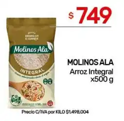 Nini Mayorista Molinos Ala arroz integral oferta