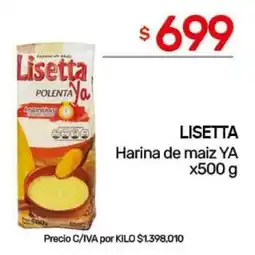 Nini Mayorista Lisetta harina de maiz ya oferta