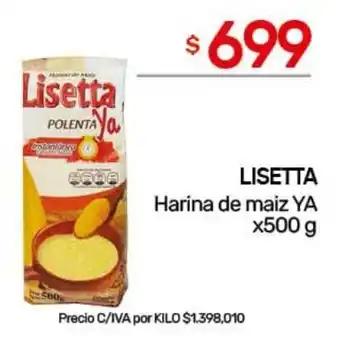 Nini Mayorista Lisetta harina de maiz ya oferta