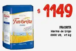 Nini Mayorista Favorita harina de trigo 0000 vit. oferta