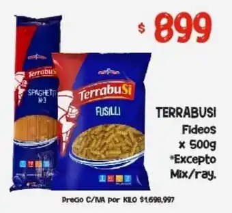 Nini Mayorista Terrabusí fideos oferta