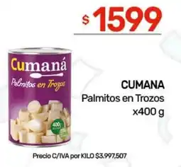 Nini Mayorista Cumaná palmitos en trozos oferta