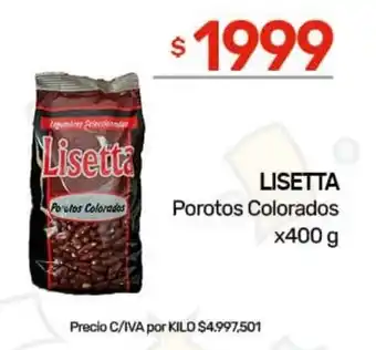 Nini Mayorista Lisetta porotos colorados oferta