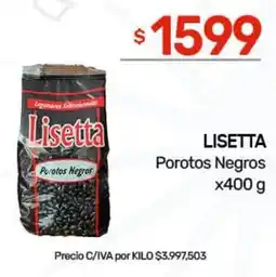 Nini Mayorista Lisetta porotos negros oferta