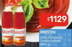 Nini Mayorista Orestes salsa zanahoria/tomate botella oferta