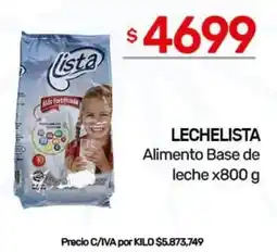 Nini Mayorista Lista leche base oferta