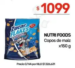 Nini Mayorista Nutri foods copos de maiz oferta