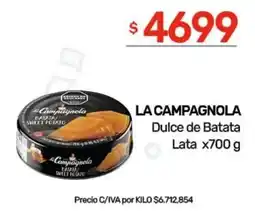 Nini Mayorista La campagnola dulce de batata oferta