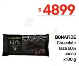 Nini Mayorista Bonafide chocolate taza 60% cacao oferta