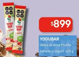 Nini Mayorista Yogubar oblea de arroz frutilla oferta