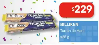 Nini Mayorista Billiken Turrón de Mani oferta