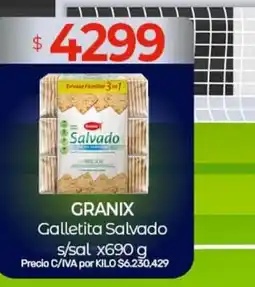 Nini Mayorista Granix galletita salvado oferta