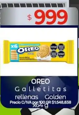 Nini Mayorista Oreo galletitas rellenas golden oferta