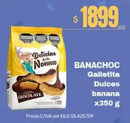 Nini Mayorista Banachoc galletita dulces banana oferta