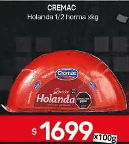 Nini Mayorista Cremac holanda oferta