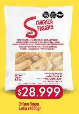 Nini Mayorista Sadia chicken fingers oferta