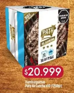Nini Mayorista Paty hamburguesas oferta
