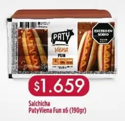 Nini Mayorista Paty salchicha viena fun oferta