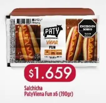 Nini Mayorista Paty salchicha viena fun oferta