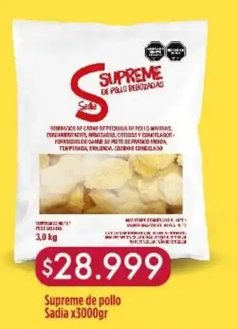 Nini Mayorista Sadia supreme de pollo rebozadas oferta