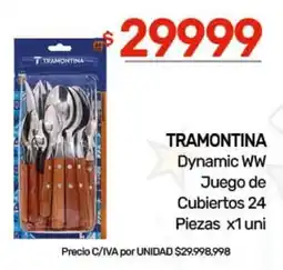 Nini Mayorista Tramontina juego de cubiertos 24 piezas oferta