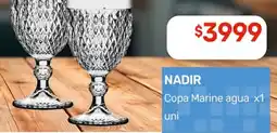 Nini Mayorista Nadir copa marine agua oferta