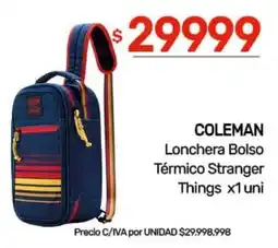 Nini Mayorista Coleman lonchera bolso térmico stranger things oferta