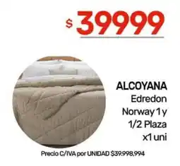 Nini Mayorista Alcoyana edredon norway 1 y 1/2 plaza oferta