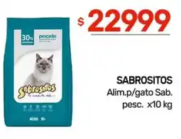 Nini Mayorista Sabrositos alimento para gato pescado oferta