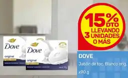 Nini Mayorista Dove jabón de toc. blanco orig. oferta