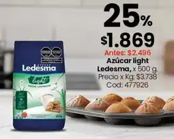 Coto Ledesma azúcar light oferta