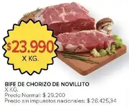 Carrefour Market Bife de chorizo de novillito oferta